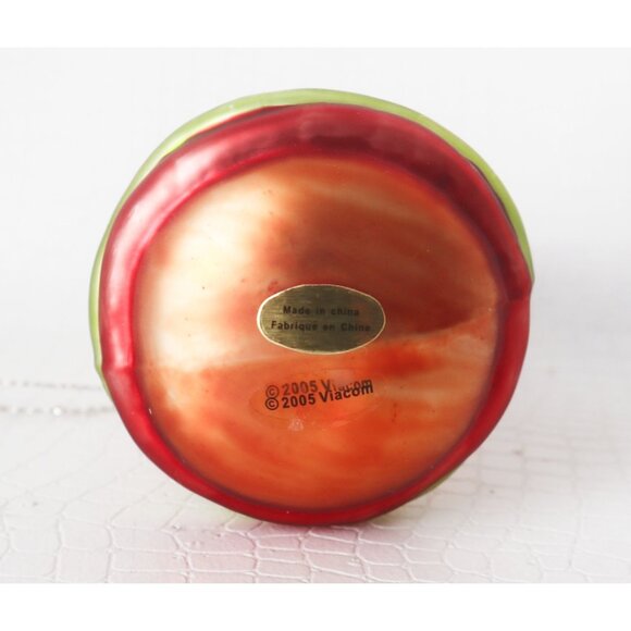 Christmas Glass Ornament Sponge Bob Square Pants Tree Ornament - Picture 3 of 3